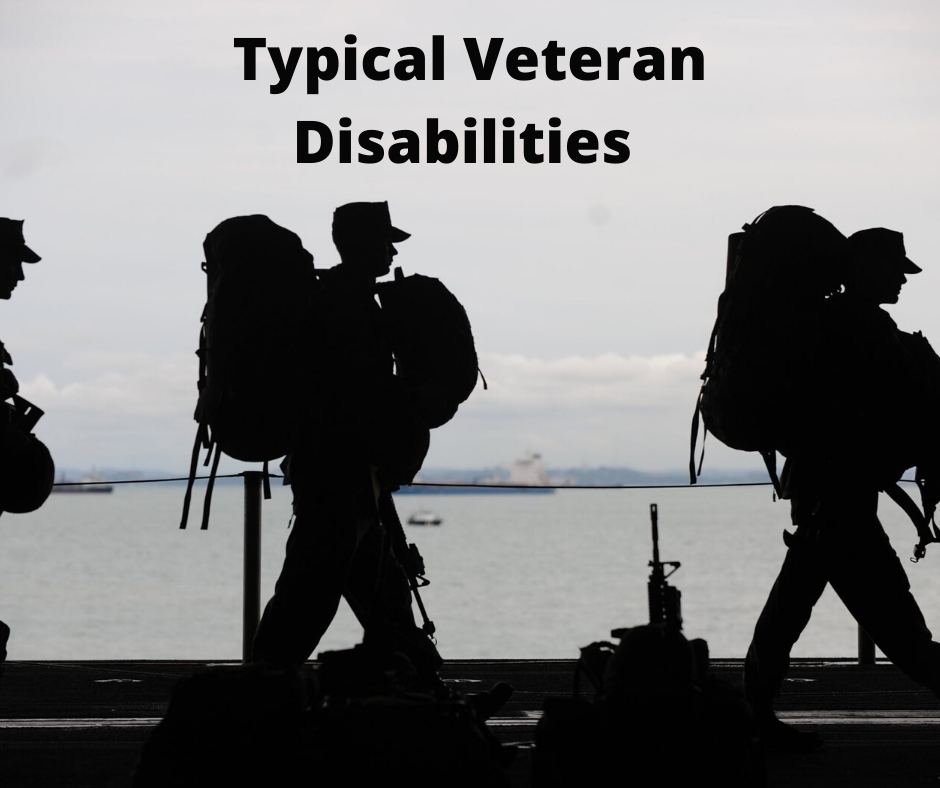 Typical Veteran Disabilities Vets Disability Guide