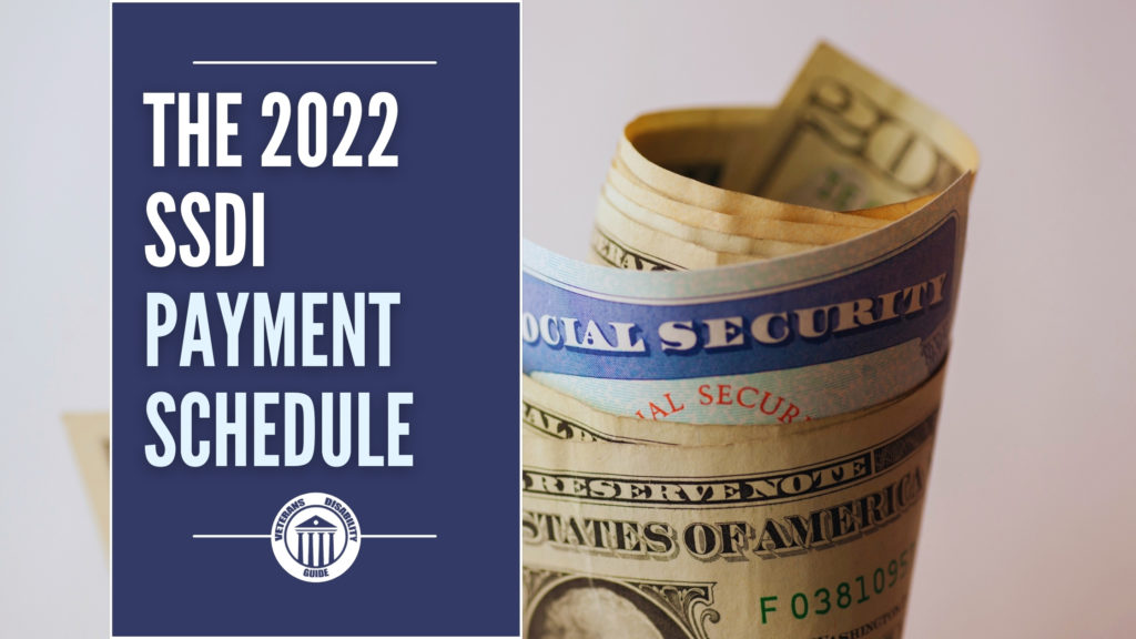 2022 SSDI Payment Schedule - Vets Disability Guide